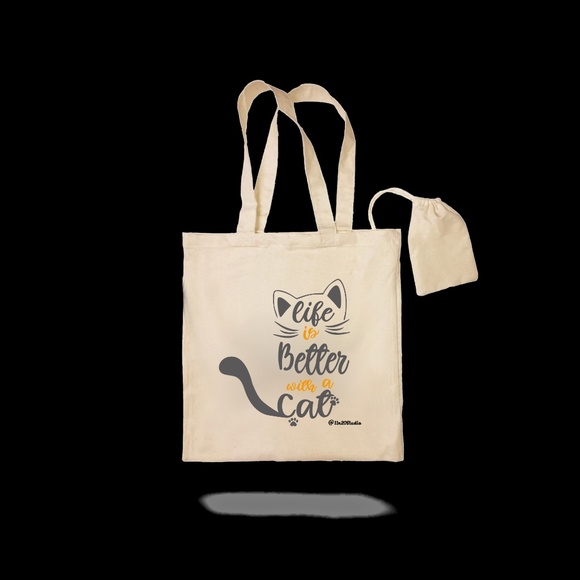 Cat eco-bag - Picture 2 of 4